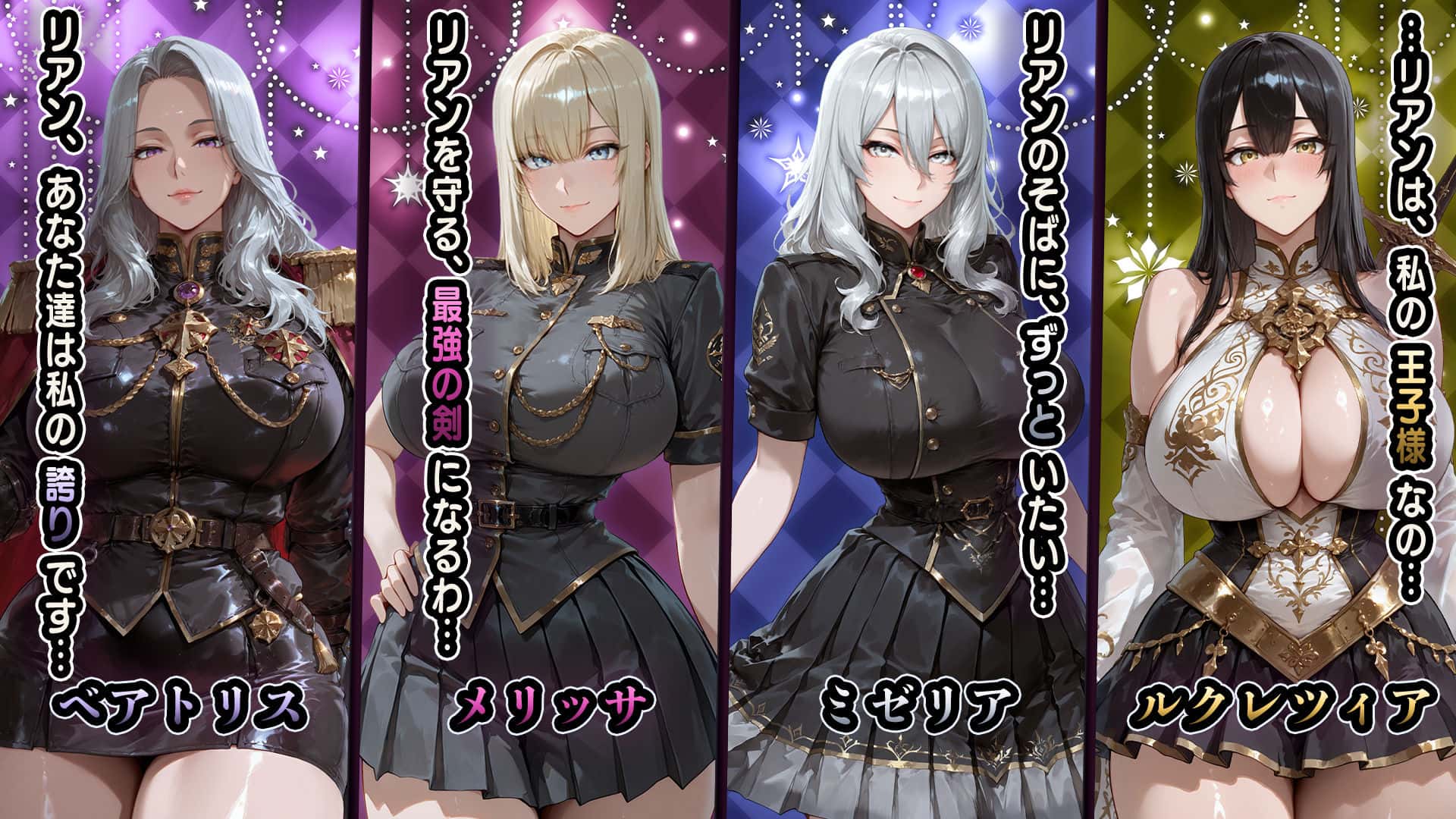 奇幻小说：腐败与统治的锁链——帝国女性的陨落游戏封面